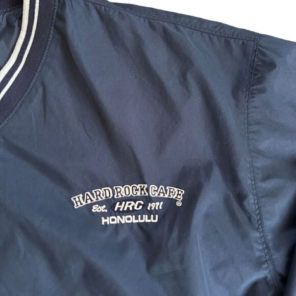 Vintage Hard Rock Cafe Honolulu Men’s Nylon Golf Pullover Size Medium - Picture 4 of 7